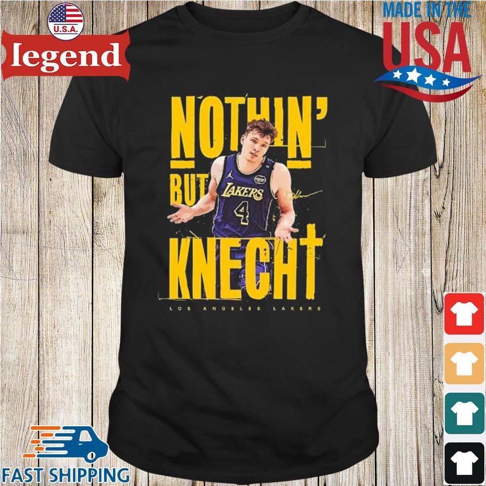 Dalton Knecht Nothin' But Knecht Los Angeles Lakers Signatures 2024 Shirt