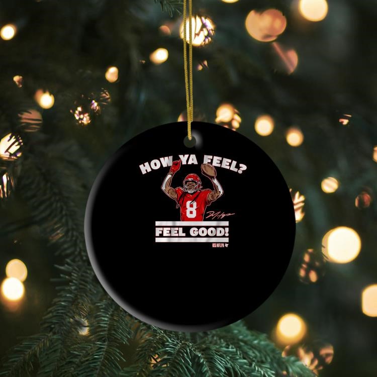 Deandre Hopkins How Ya Feel Feel Good Signature Ornament