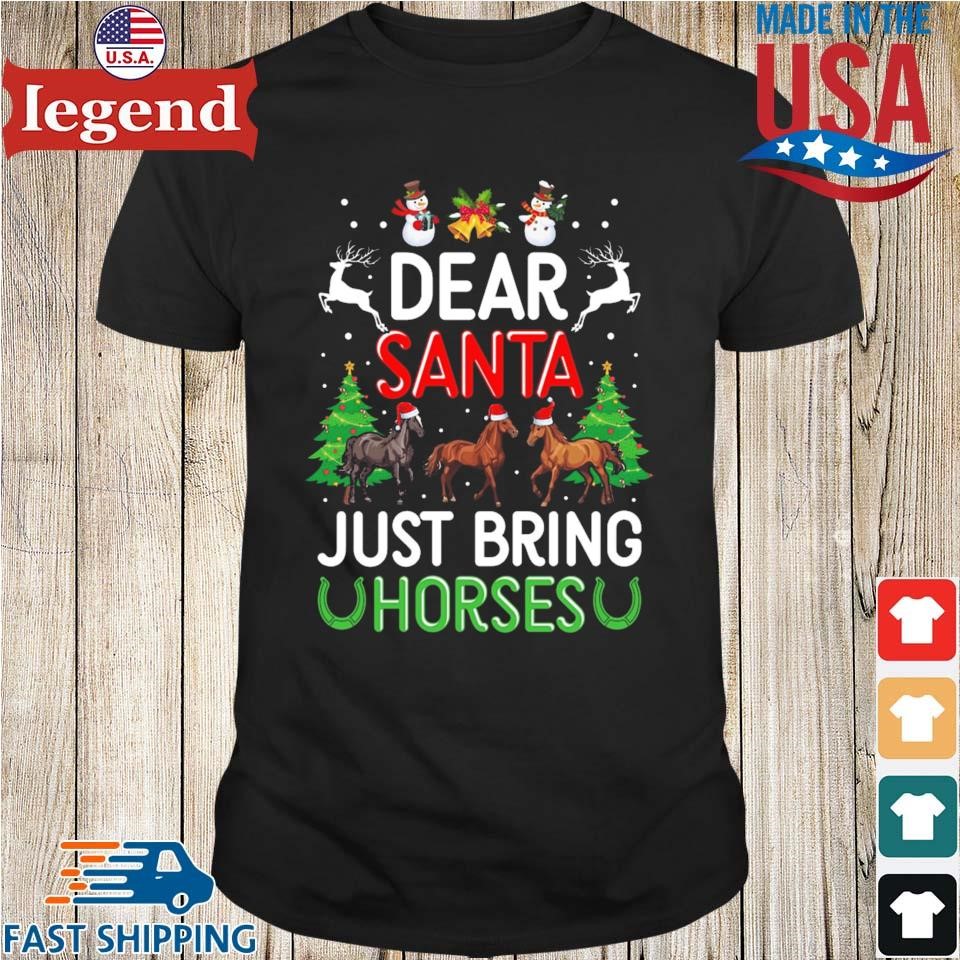 Dear Santa Just Bring Horses Holiday 2024 Sweater