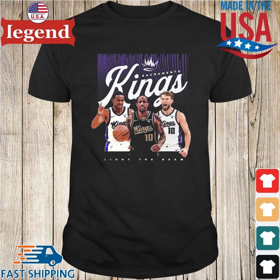 Derozan Fox Sabonis Sacramento Kings Basketball 2024 Shirt