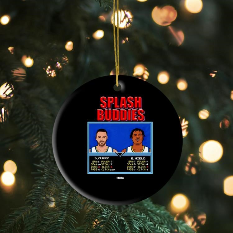 Dope Era Splash Buddies S. Curry And B.Hield Ornament