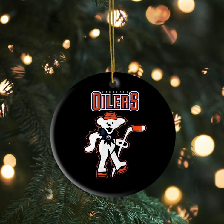 Edmonton Oilers Celebrating Grateful Dead Night 2024 Ornament