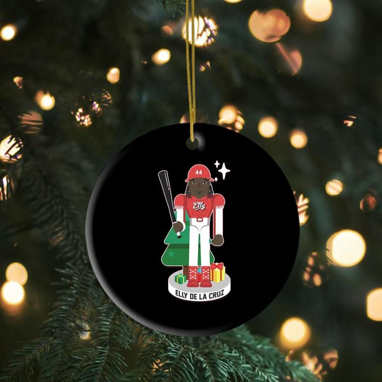 Elly De La Cruz MLBPA Nutcracker Ornament