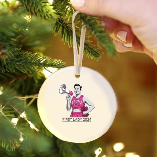 Elon Musk First Lady 2024 Ornament