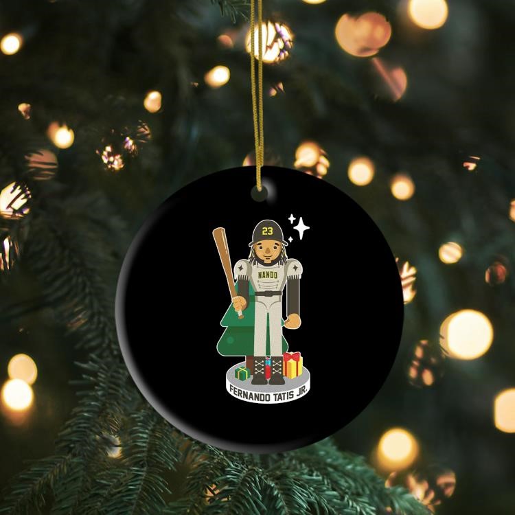 Fernando Tatís Jr. Nando MLBPA Nutcracker Ornament