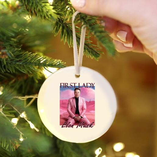 First Lady Elon Musk 2024 Ornament