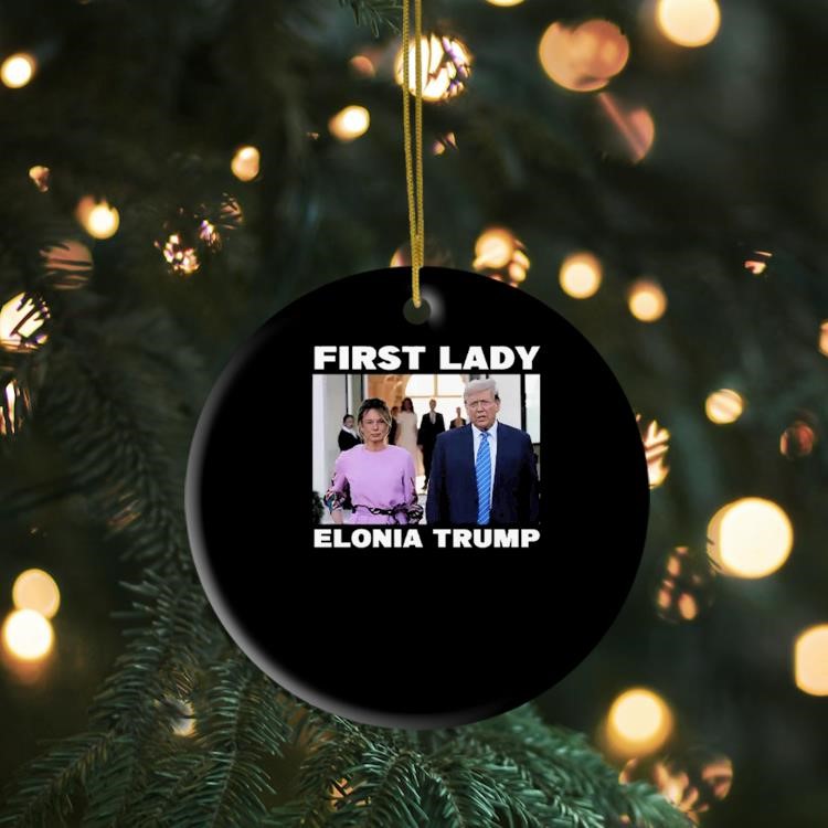 First Lady Elonia Trump Ornament