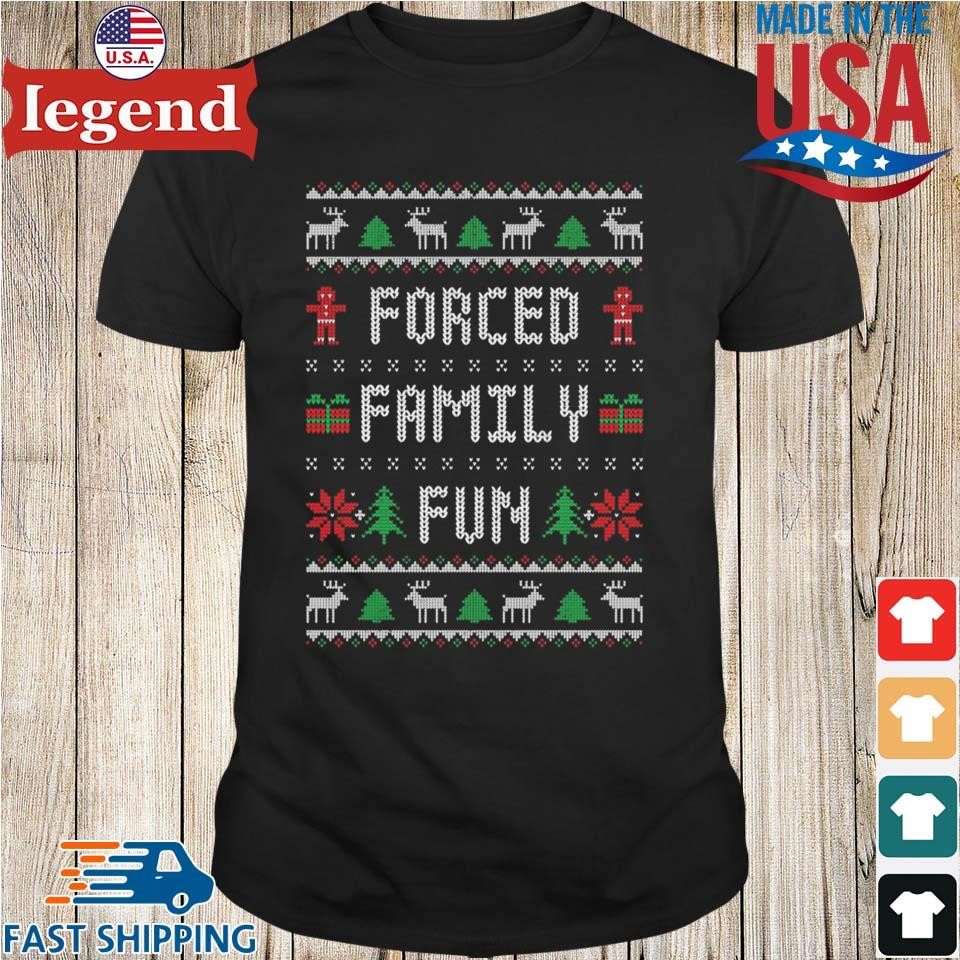 Forced Family Fun Ugly Christmas 2024 Sweater