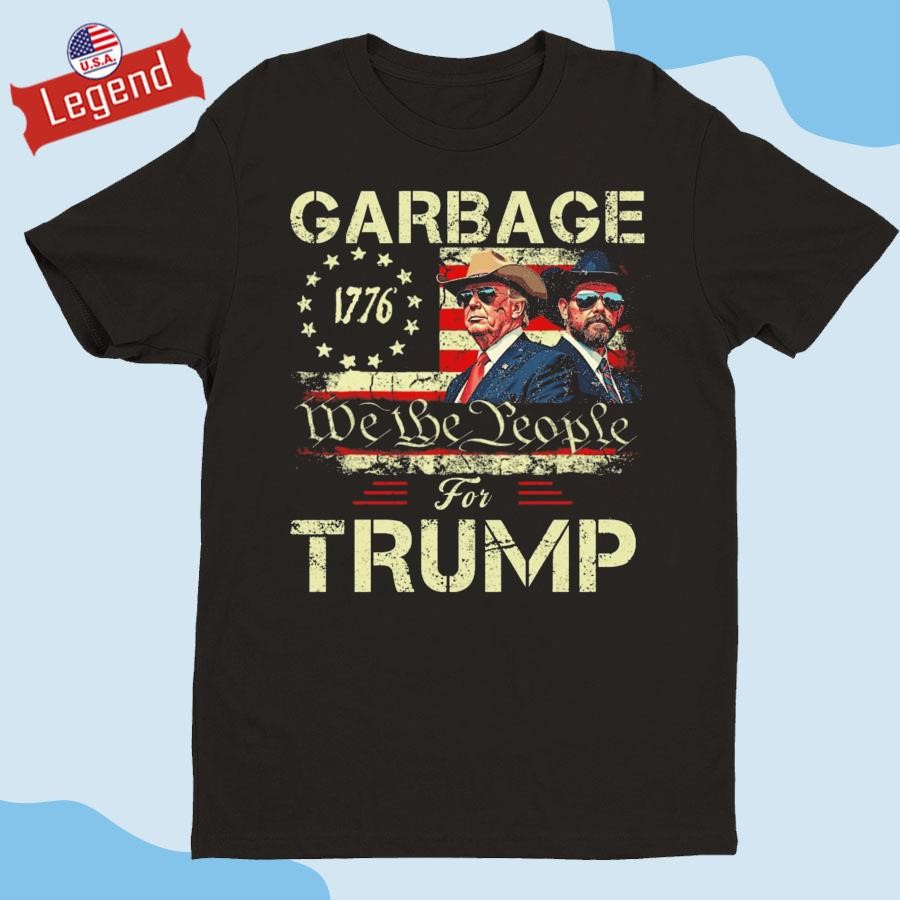 Garbage For Trump 2024 Election Make American Garbage Great Again Shirt