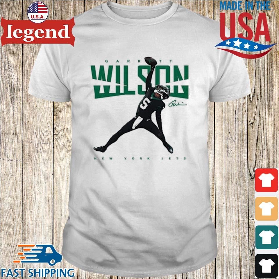 Garrett Wilson One Hand Catch New York Jets Signature 2024 Shirt