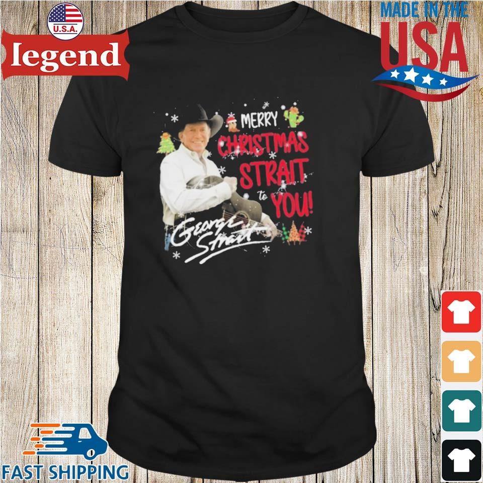 George Strait Merry Christmas Strait To You Sweater