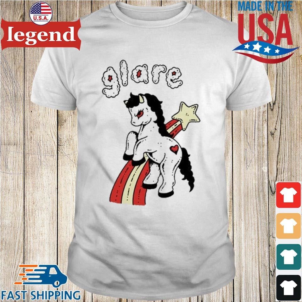 Glare Unicorn Ringer Shirt