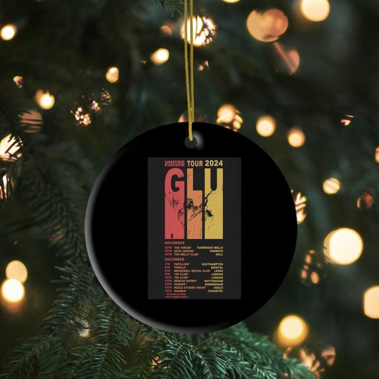 Glu United Kingdom November And December Tour 2024 Ornament