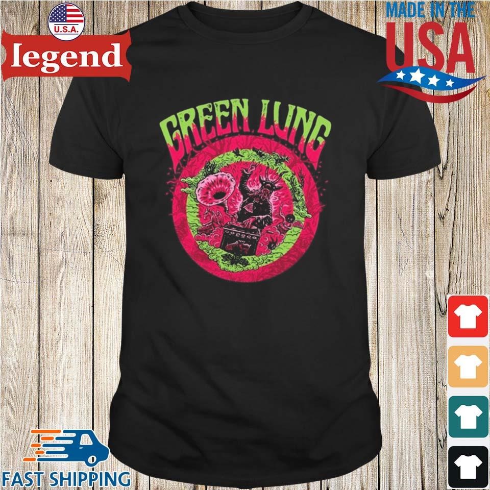 Green Lung DJ Goatwizard Shirt