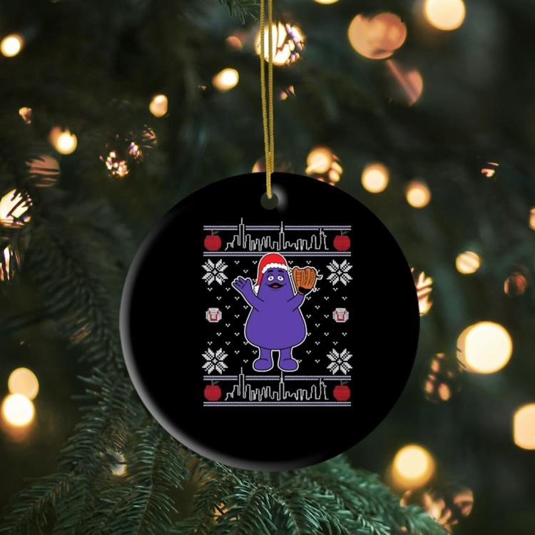 Grimace Ugly Christmas Ornament