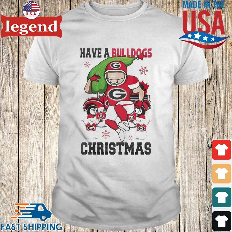 Have A Bulldogs Bring Christmas Tree 2024 Shirt