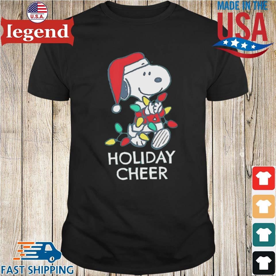 Holiday Cheer Snoopy Christmas Shirt