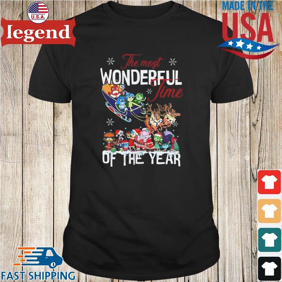 Inside Out The Most Wonderful Time Of The Year Christmas Shirt