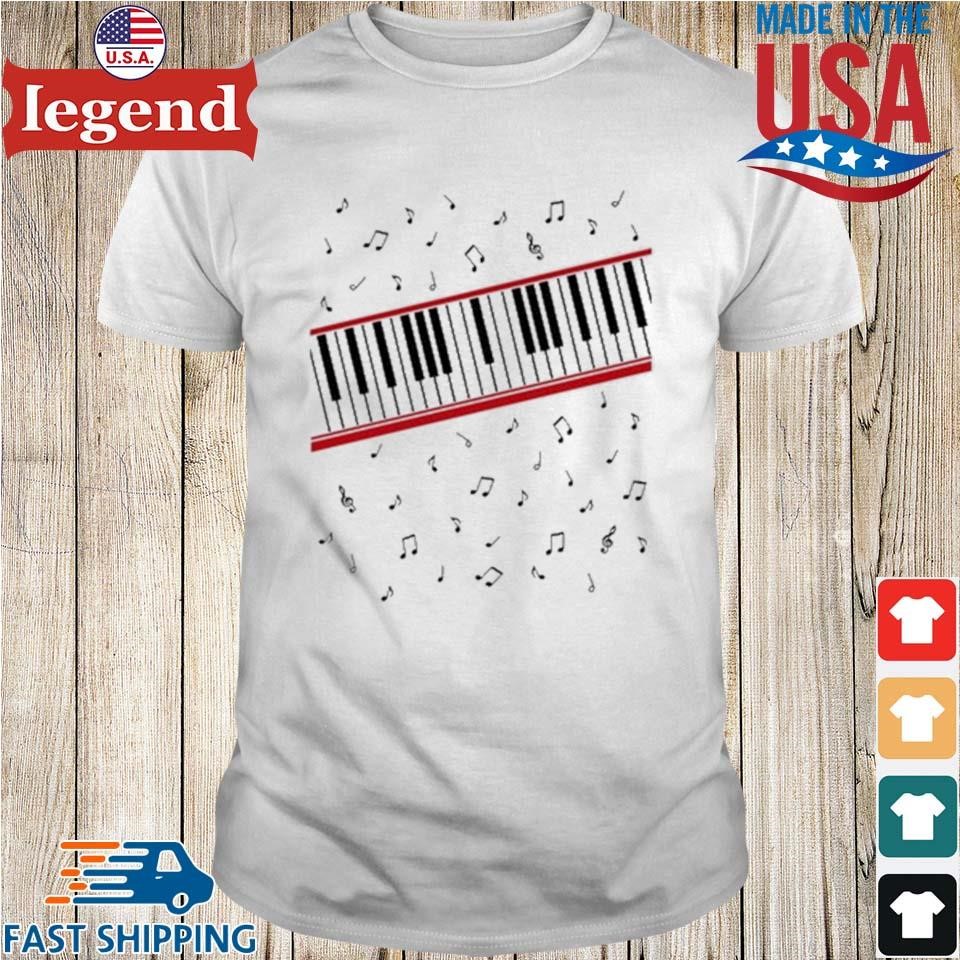 Invinciblekop Beat It Piano Keys Shirt