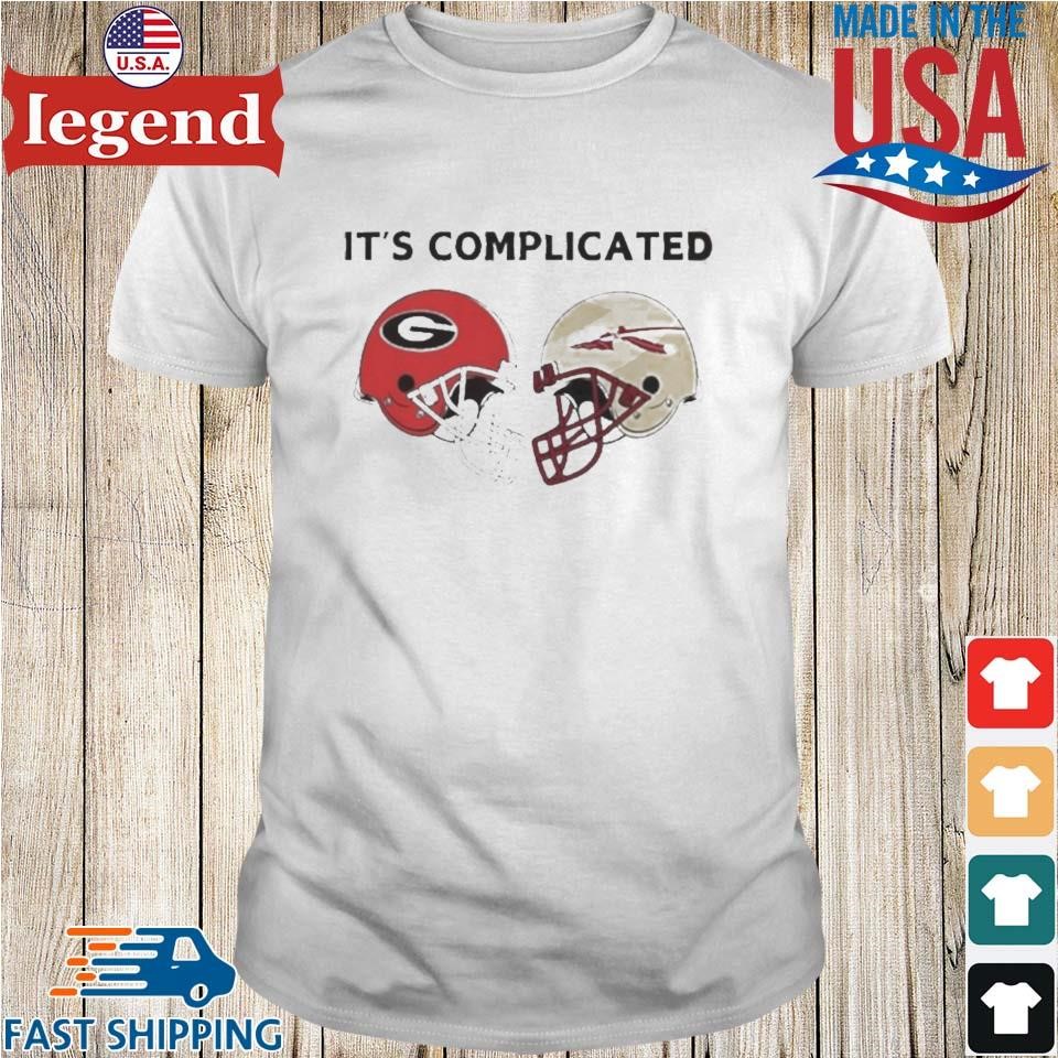 It’s Complicated Georgia Bulldogs vs Florida State Seminoles Shirt