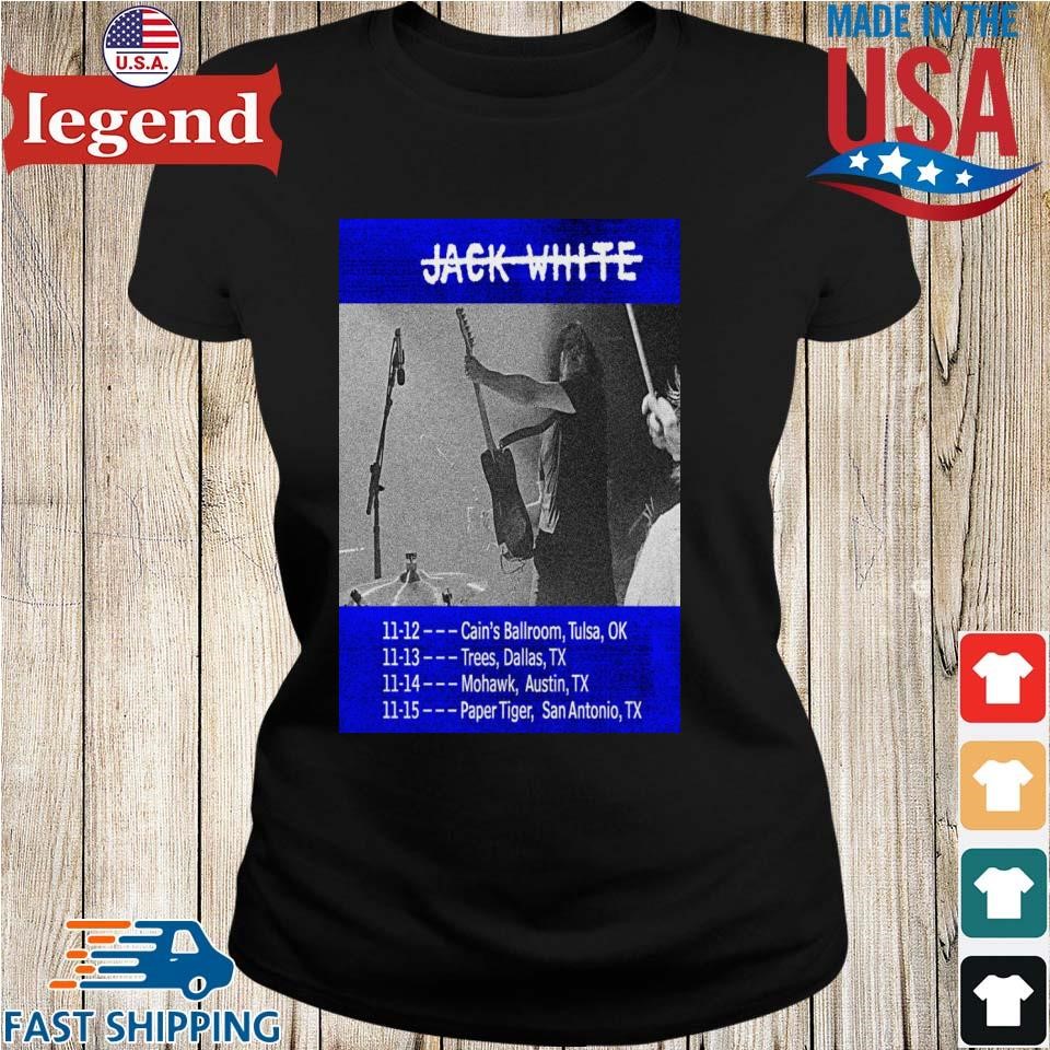 Jack White Poster Tour Nov 12-15 2024 Ladies