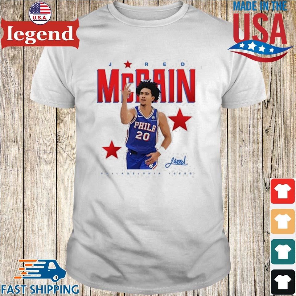 Jared Mccain Philadelphia 76ers Signature 2024 Shirt