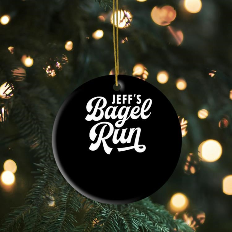 Jeff's Bagel Run Ornament