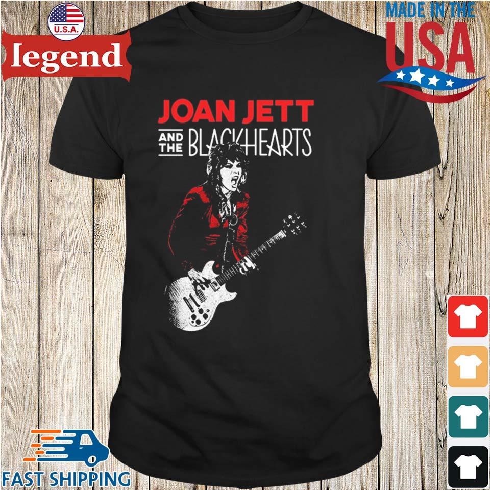 Joan Jett And The Black Hearts Guitar Photo Tour 2024 Shirt