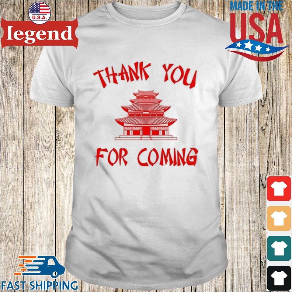 Johnny Bananas Thank You For Coming Shirt