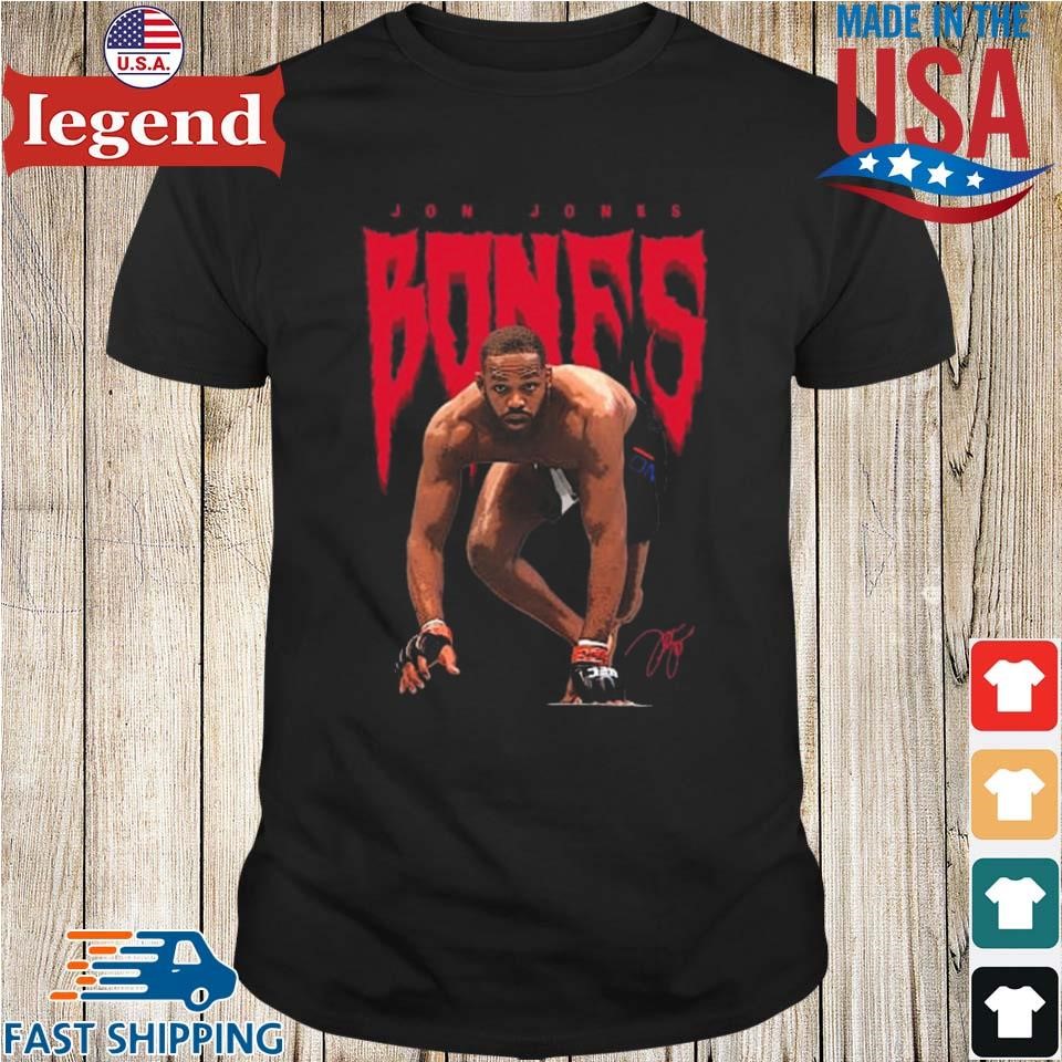 Jon Jones Mixed Martial Arts Bones Signature 2024 Shirt