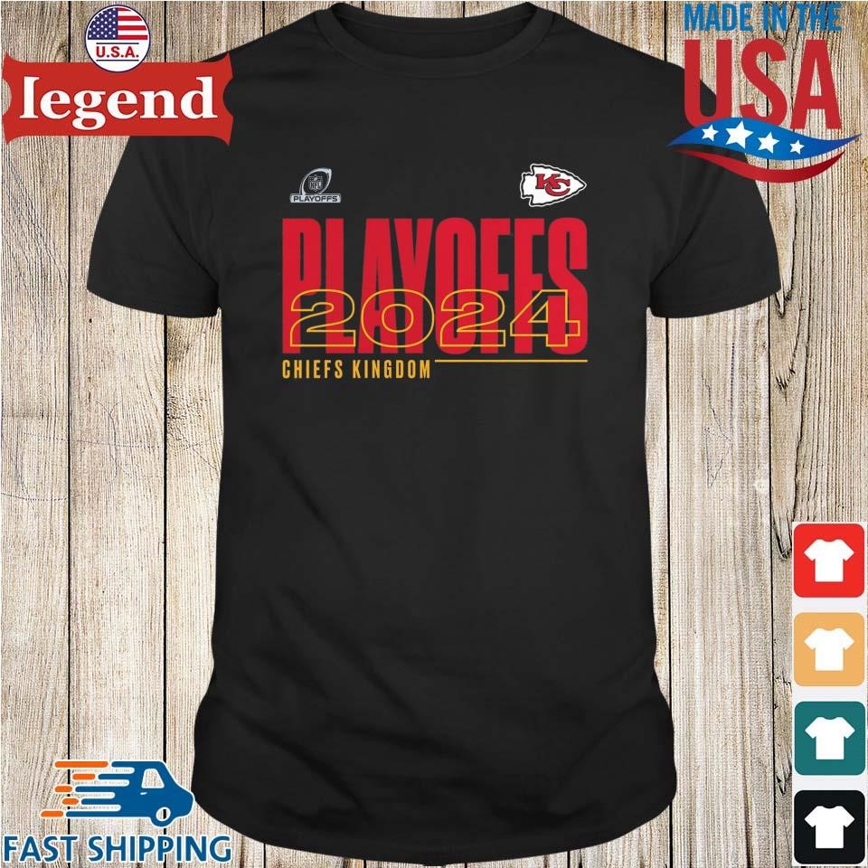 Kansas City Chiefs 2024 NFL Playoffs Shirt