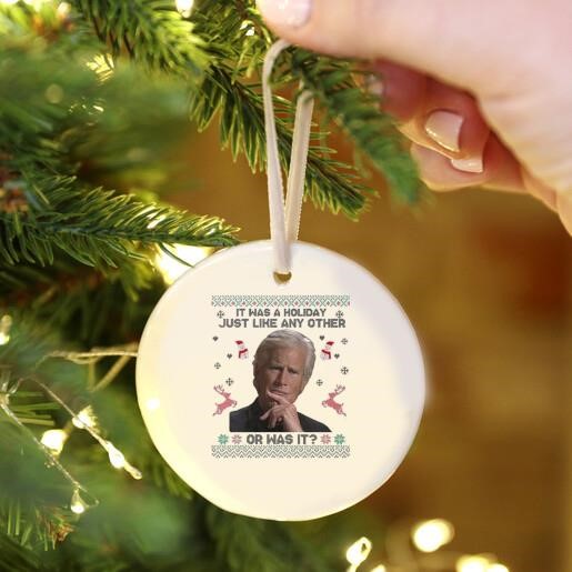 Keith Morrison It Was A Holiday Just Like Any Other Or Was It Christmas Ornament