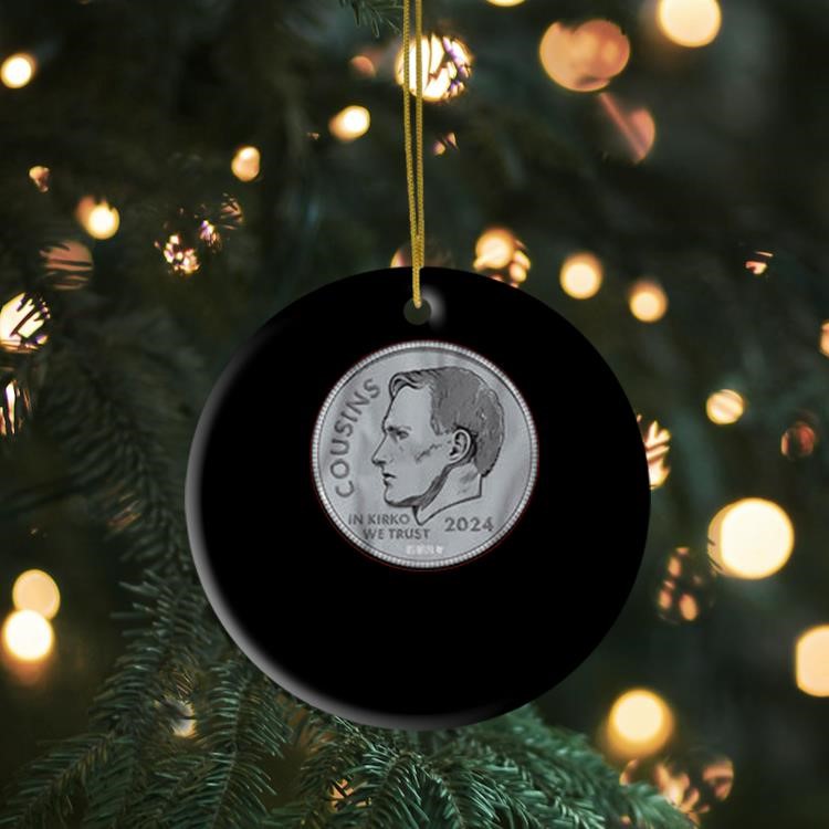 Kirk Cousins In Kirko We Trust Ornament