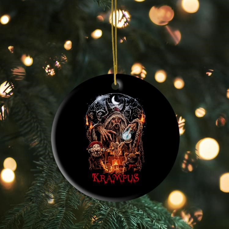 Krampus Shadow Of Saint Nicholas Ornament