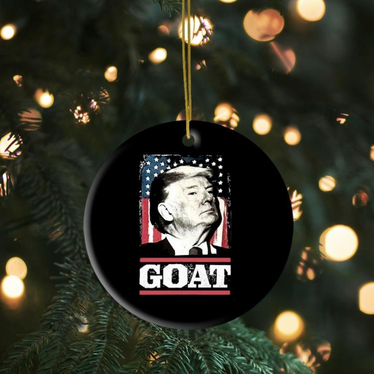 Lions Not Sheep Trump Goat Ornament