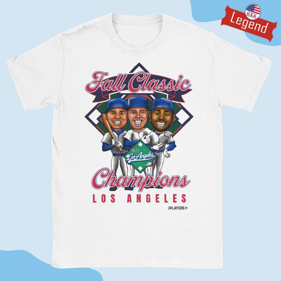 Los Angeles Dodgers 2024 Throwback Fall Classic Champions Shirt