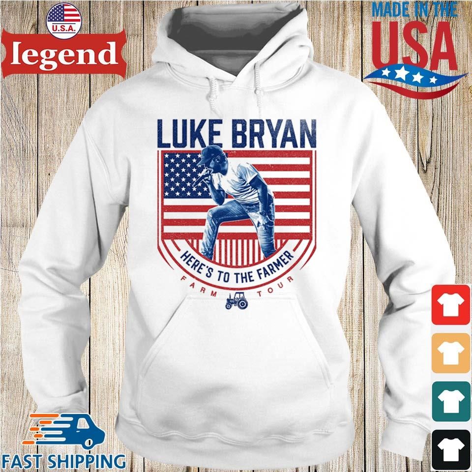 Luke Bryan Luke Bryan Here's To The Farmer Attractive Hoodie