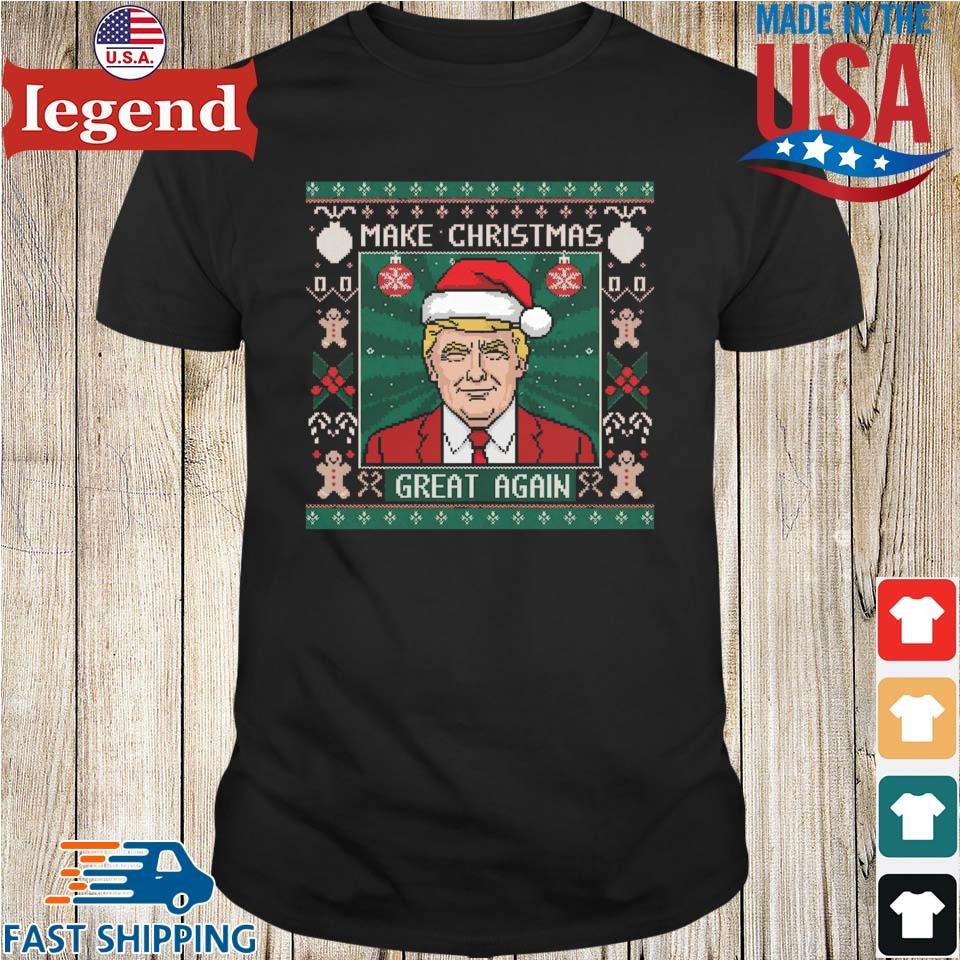 Make Christmas Great Again Trump Is Back Ugly Christmas Sweater