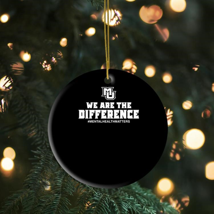 Marquette You Are The Difference Mentalhealthmatters Ornament