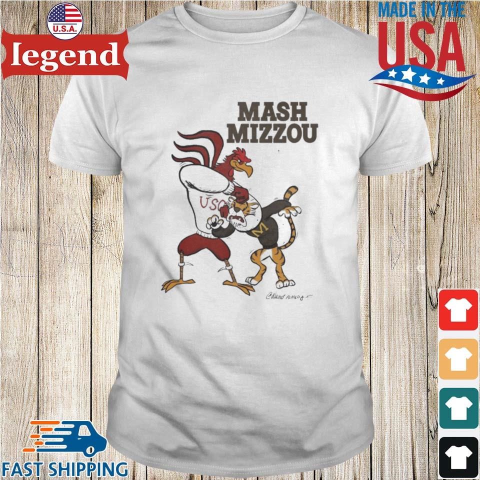 Mash Mizzou South Carolina Gamecocks Vs. Missouri Tigers Happy Game Day Shirt