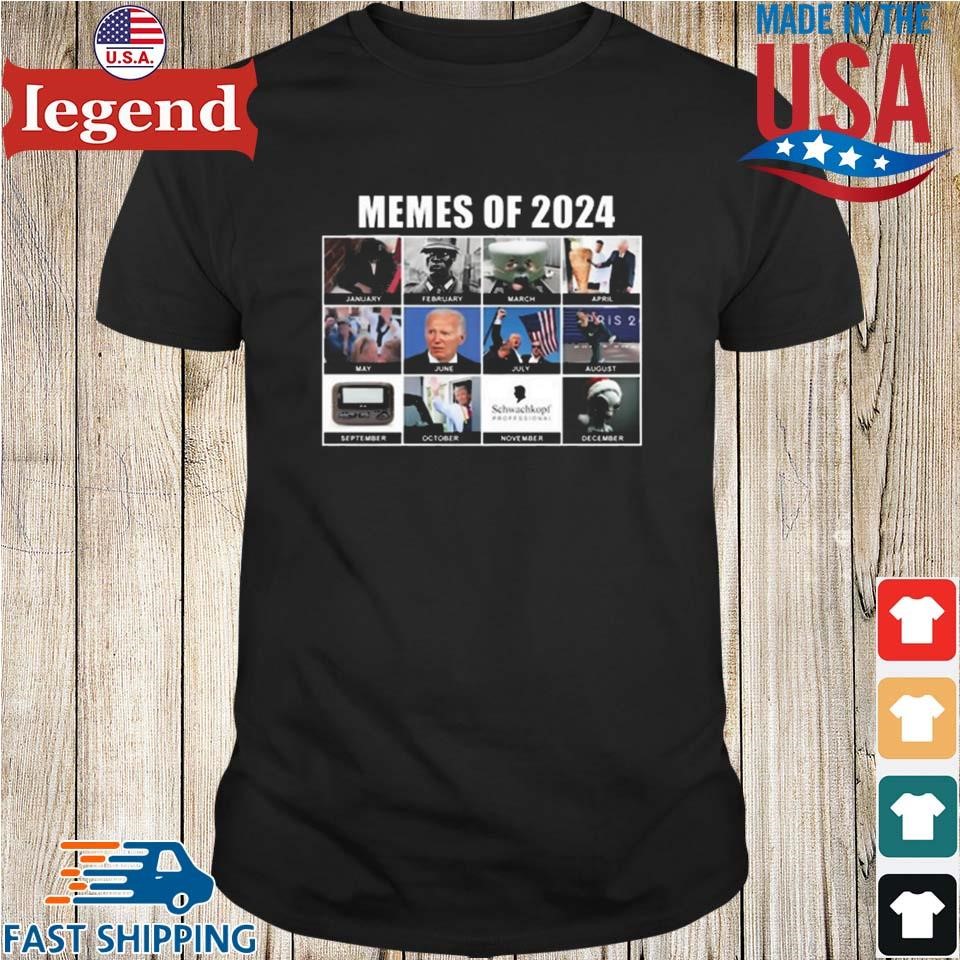 Memes Of 2024 Megamix Shirt