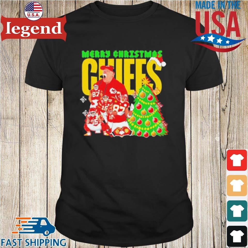 Merry Christmas Kansas City Chiefs Coach And Players Christmas Shirt