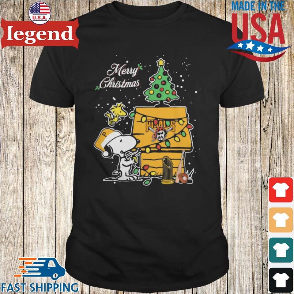 Merry Christmas With Snoopy Baby Pittsburgh Pirates Sweater