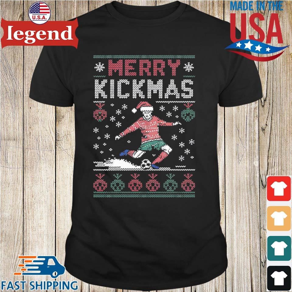 Merry Kickmas Ugly Christmas 2024 Sweater