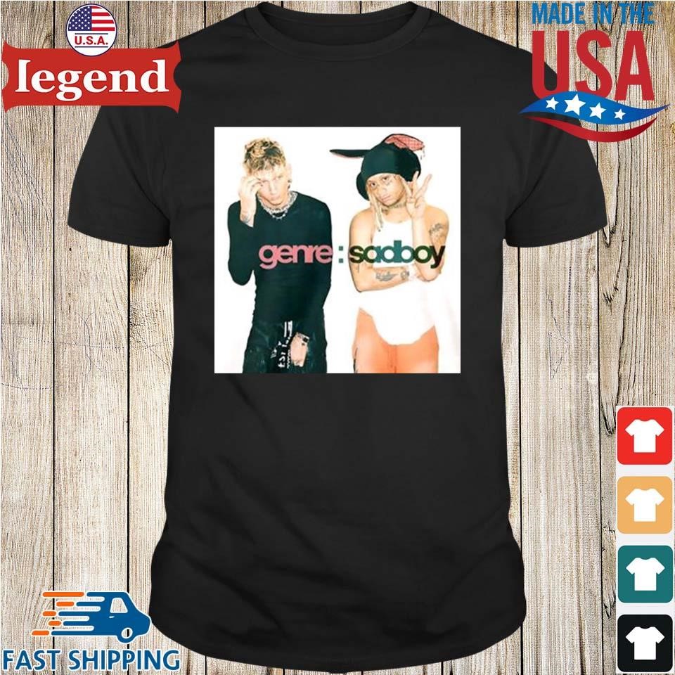 Mgk Merch Genre Sadboy Spotify Fan First Shirt