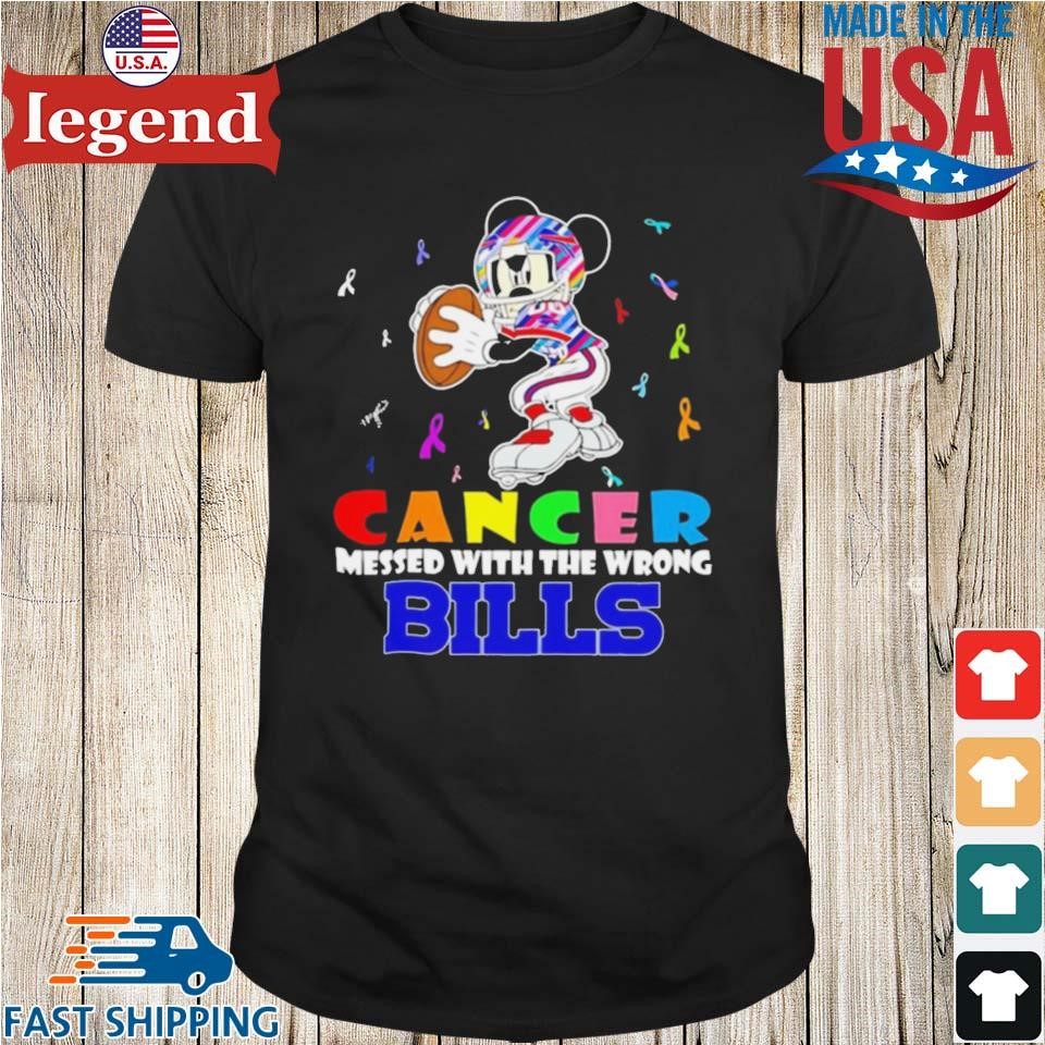 Mickey Cancer Messed With Wrong Buffalo Bills Shirt