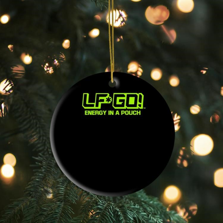 Mike Tyson Wearing Lfgo Energy In A Pouch Ornament