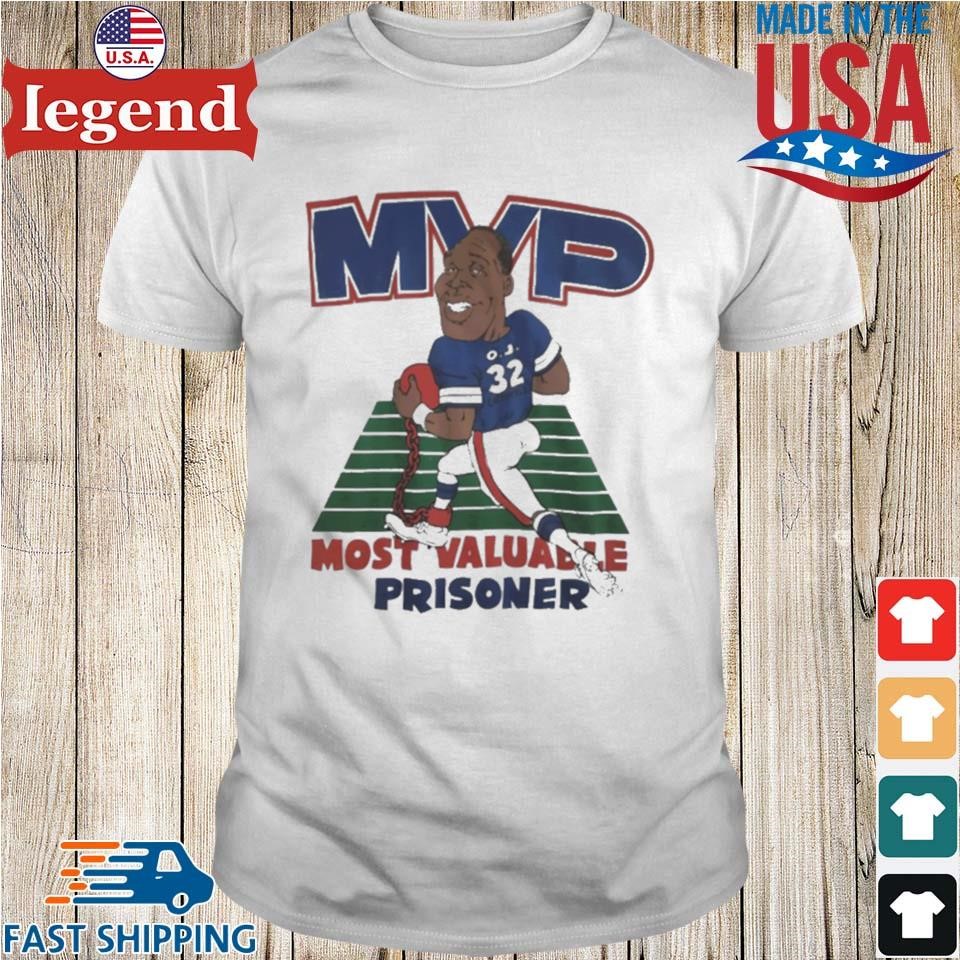 Mvp Most Valuable Prisoner Caricature Shirt