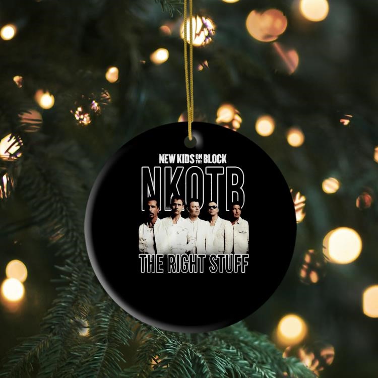 New Kids On The Block The Right Stuff Ornament