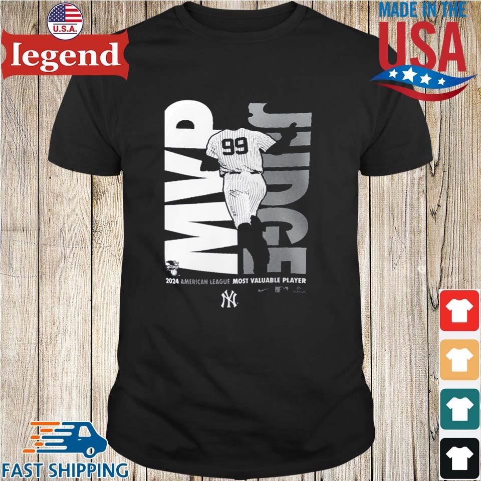 New York Yankees Aaron Judge 2024 American League MVP Shirt